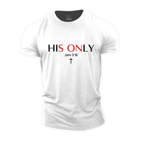 Men's His Only Son Cotton T-Shirt